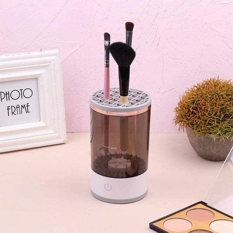 women eye shadow brush cleaner