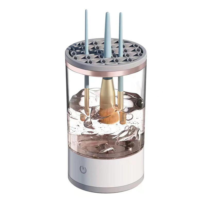 women eye shadow brush cleaner