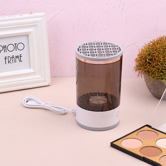 women eye shadow brush cleaner